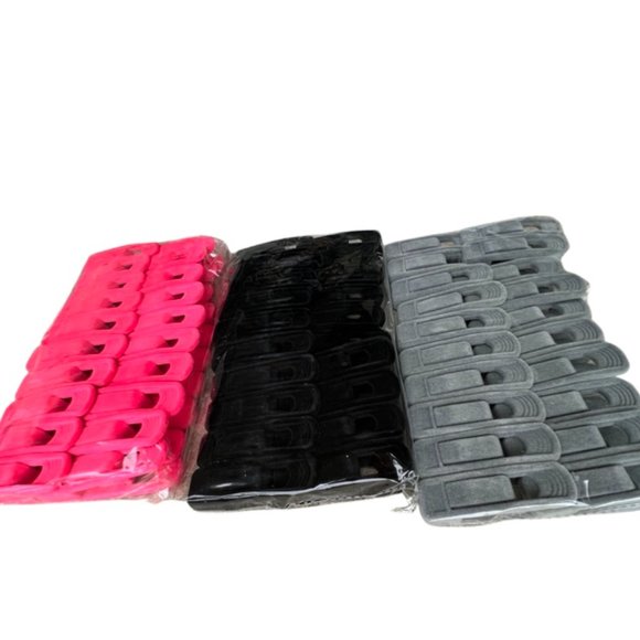 NEW Fasmov 60-Pack Velvet Hanger Clips - Picture 2 of 5